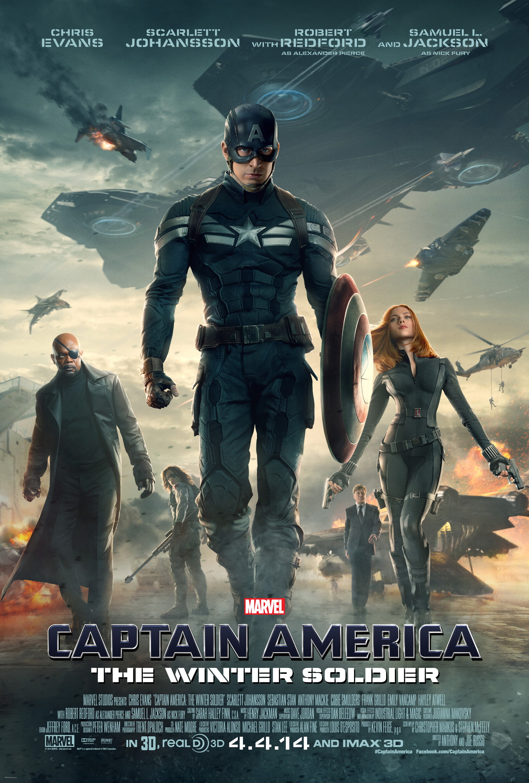 Capitan America 2 2014 el soldado de invierno ES EN